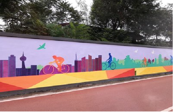 汝城墙体彩绘-围墙