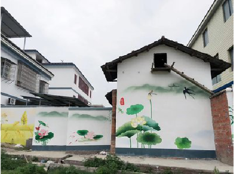 汝城室外墙绘-从选材到保养。