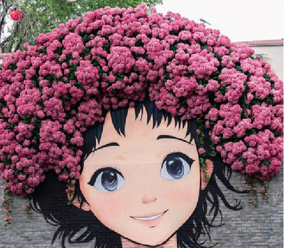 汝城墙体彩绘-网红墙打卡