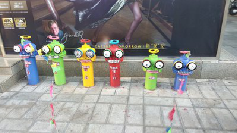 汝城商业区彩绘