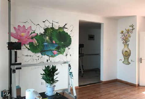 汝城墙体彩绘相比墙纸的优势。