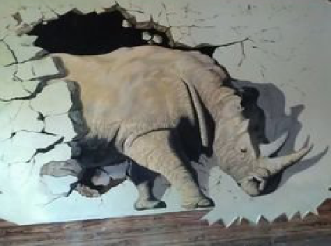 汝城在墙绘中，如何绘制3D效果？