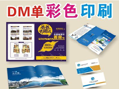 汝城单页印刷，色彩搭配简单。